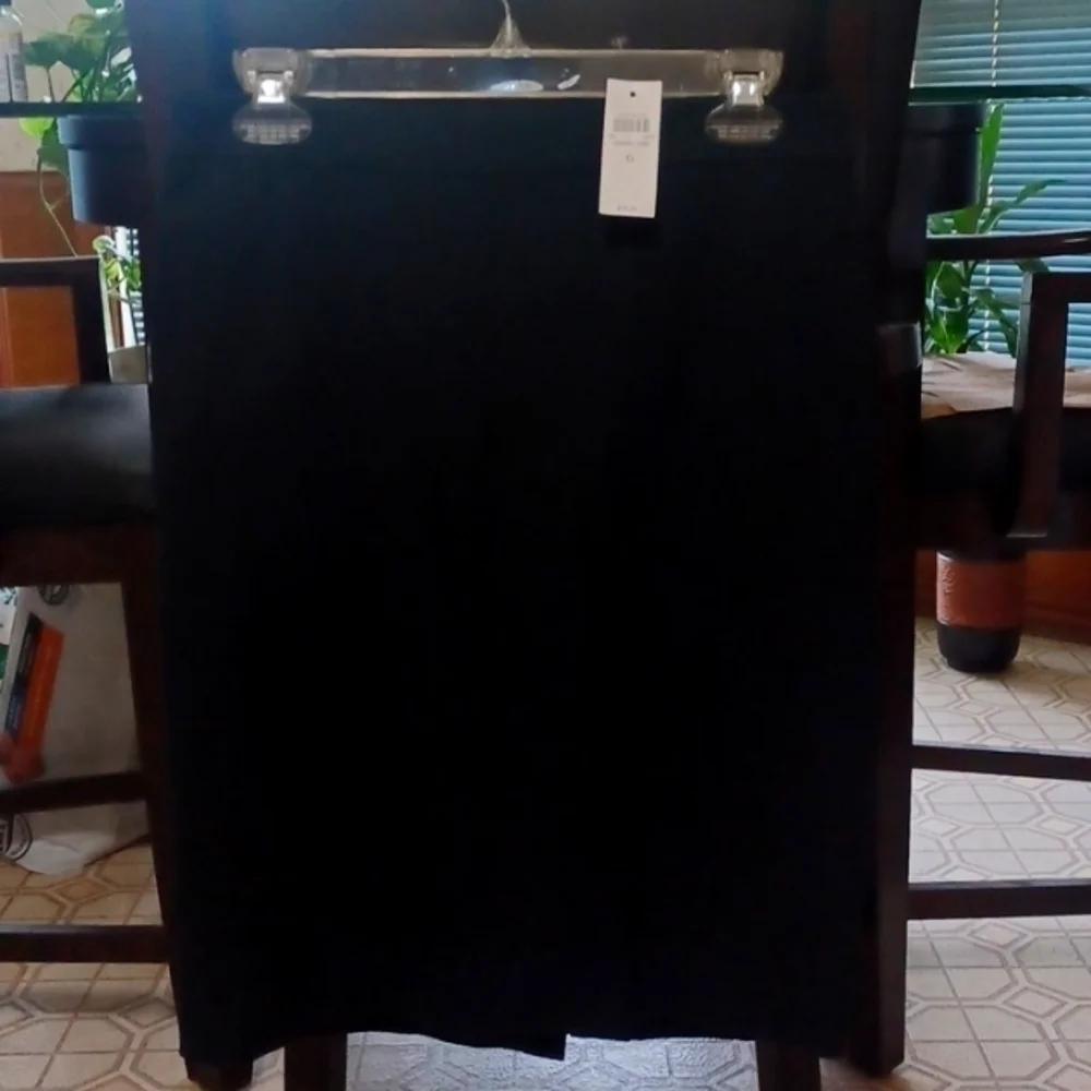 NWT ANN TAYLOR PENCIL BLACK SKIRT